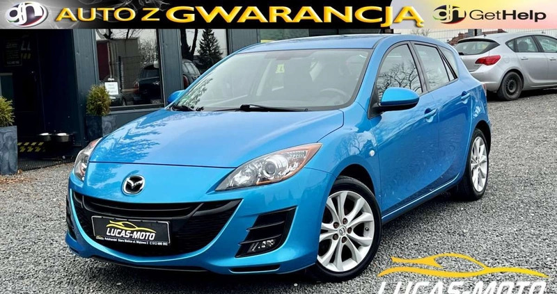 samochody osobowe Mazda 3 cena 23700 przebieg: 183243, rok produkcji 2009 z Radłów